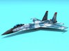 Su-27 Flanker 3D Model