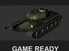 Tank T-44 3D Model