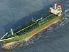 Oil Tanker Vessel 3D Model