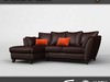 Delaware Chaise Sofa 3D Model