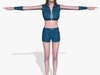 Sexy Girl Aaisha 3D Model