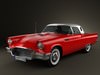 Ford Thunderbird 1957 3D Model