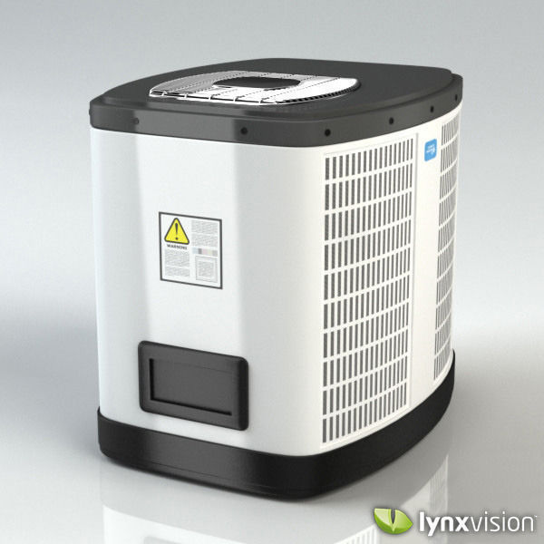 Climate Master Central Air Conditioning 3D Model .max .obj .fbx