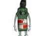Beer Bottle Cartoon Character 3D Model .max .obj .3ds .fbx .lwo .lw .lws