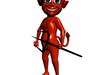 Little devil cartoon 3D Model