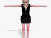 Sexy Girl Monalika 3D Model