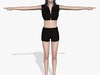 Sexy Girl Leesha 3D Model