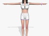 Sexy Girl Krishta 3D Model
