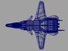 JetFighter_2 3D Model .obj .fbx .ma .mb .dae