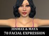 Rigged Woman with 78 Morph Targets 3D Model