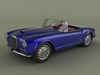 Lancia Aurelia Gran Turismo 3D Model