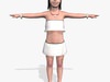 Sexy Girl Navya 3D Model
