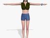 Sexy Girl Tanisha 3D Model