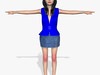 Sexy Girl Sweety 3D Model