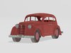 Retro car 3D Model