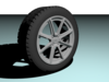 Fox FX2 wheel 3D Model