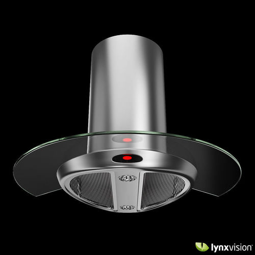 Round Island Range Hood 3D Model .max .obj .fbx .c4d .lwo .lw .lws .lxo