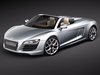 Audi R8 Spyder 2010 3D Model