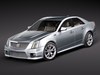 Cadillac CTS-V 2010 3D Model