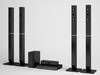Home Theater Speakers 07 3D Model