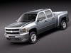 Chevrolet Silverado 250... 3D Model