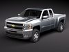 Chevrolet Silverado 250... 3D Model