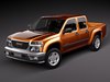 GMC Canyon 2004-2010 cr... 3D Model