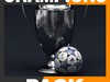 UEFA Champions League Cup Trophy and Finale 12 Match Ball 3D Model