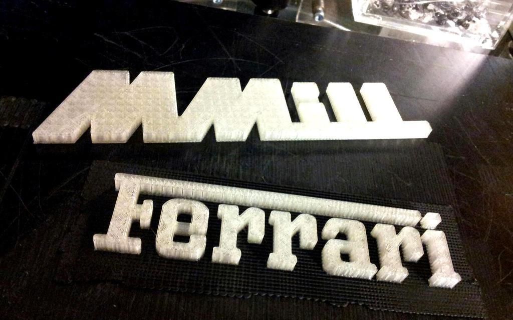 Ferrari Logo Emblem Badge free 3D Model 3D printable .stl - CGTrader.com