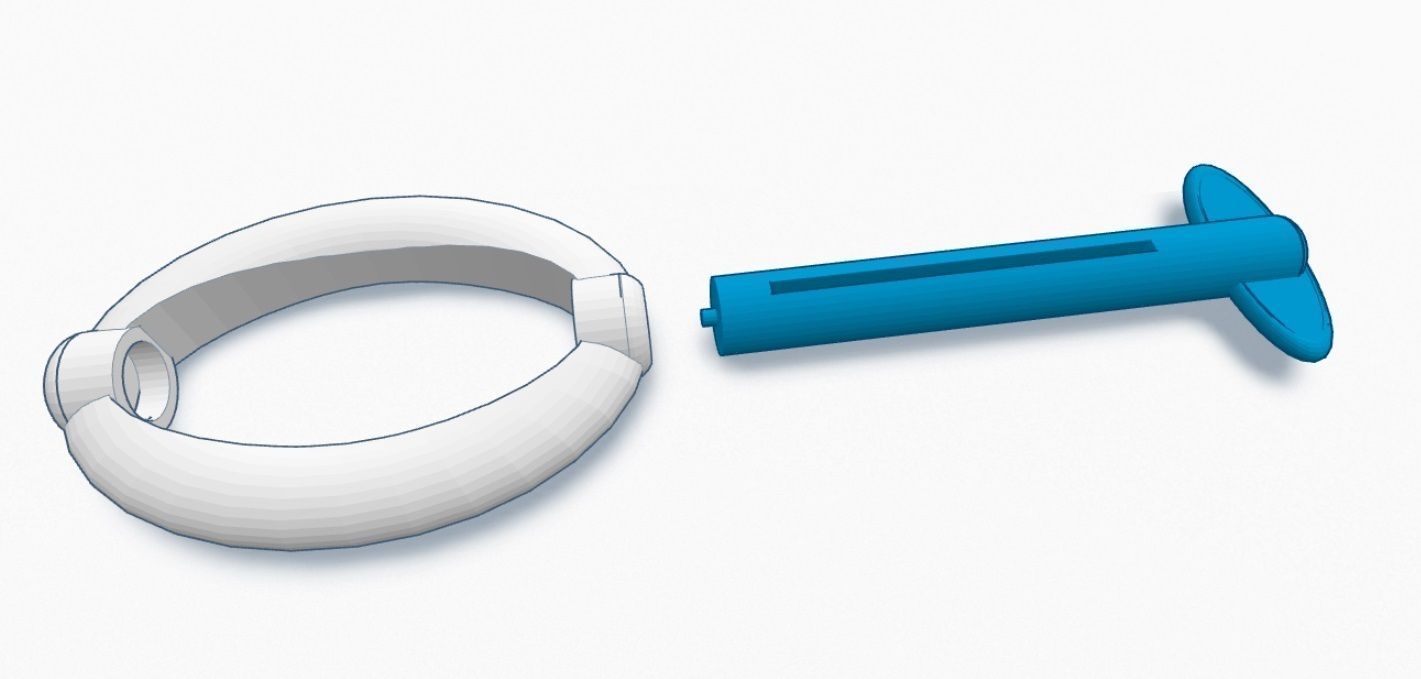 Toothpaste Tube Squeezer 3D Model 3D printable .stl