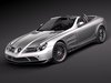 Mercedes SLR McLaren ro... 3D Model