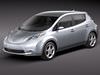 Nissan LEAF 2011 3D Model