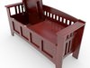 Storage Bench 01 3D Model