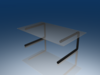 Glass Desk 3D Model