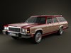 Ford Country Squire 1979-1991 3D Model