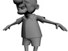 Mister MAGOO RIGGED 3D Model .max .obj .3ds .fbx .lwo .lw .lws .dxf