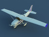 cessna 172 aircraft 3D Model