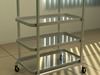 Hospital Trolley 3D Model