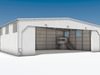 Hangar Industrial Building 02 3D Model