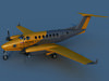 Beechcraft King Air 3D Model