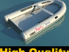 Inflatable boat 3D Model
