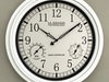 Wall Clock with Thermometer 03
