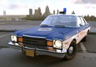Plymouth Volare Police 1976 3D Model