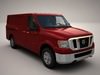 Nissan NV cargo van 3D Model