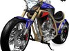 Concept bike S1 chopper 3D Model