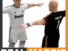 Football Player and Goalkeeper - Real Madrid CF 3D Model