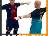 Football Player and Goalkeeper - FC Barcelona 3D Model