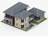 Villa 01 3D Model
