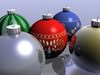 Christmas Ornaments 3D Model