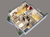 3D Model modern interior apartment 3D Model